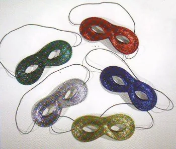 Stoffbrille, beglittert
